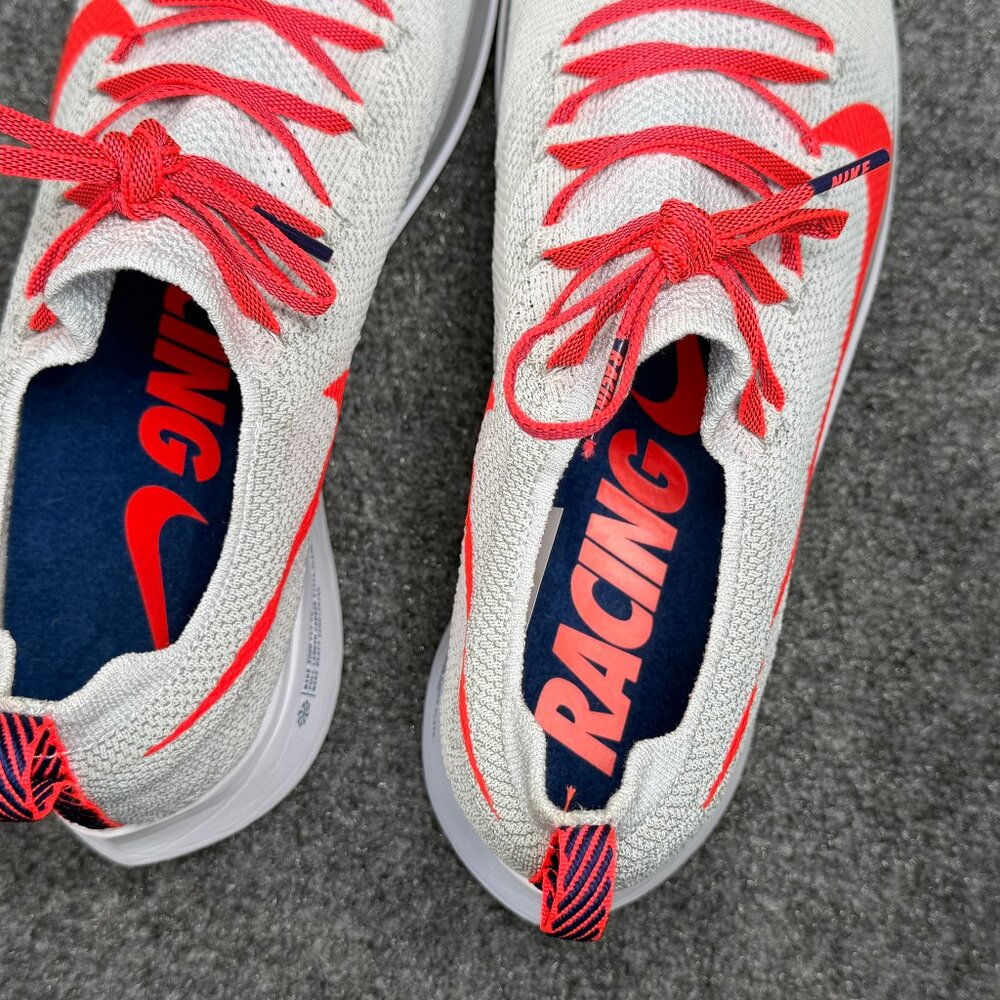 Nike Zoom Fly Flyknit Running Shoes Women's Size 9.5 Bright Crimson Athletic Run - Picture 10 of 13